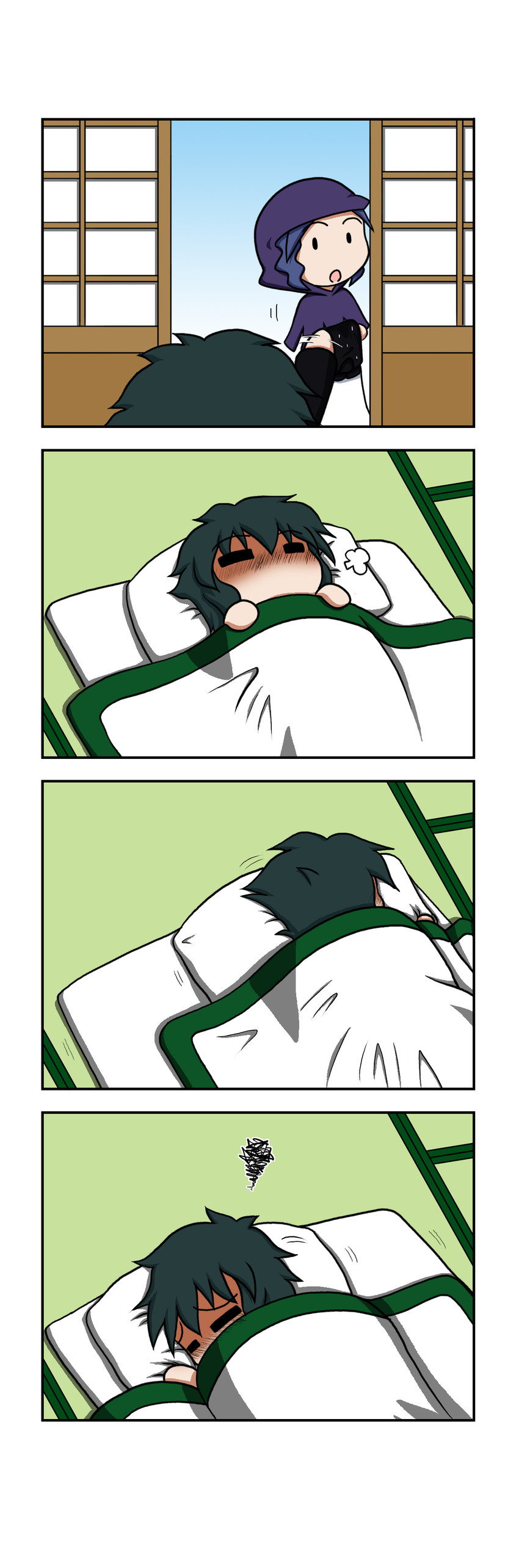 murasa minamitsu and kumoi ichirin (touhou) drawn by rakugaki-biyori
