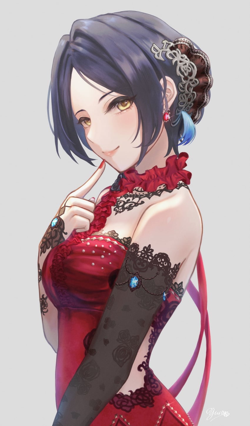 hayami kanade (idolmaster and 2 more) drawn by yuusha_(hwhe2257)