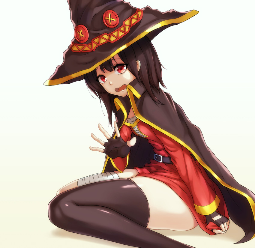 megumin (kono subarashii sekai ni shukufuku wo!) drawn by jmoir