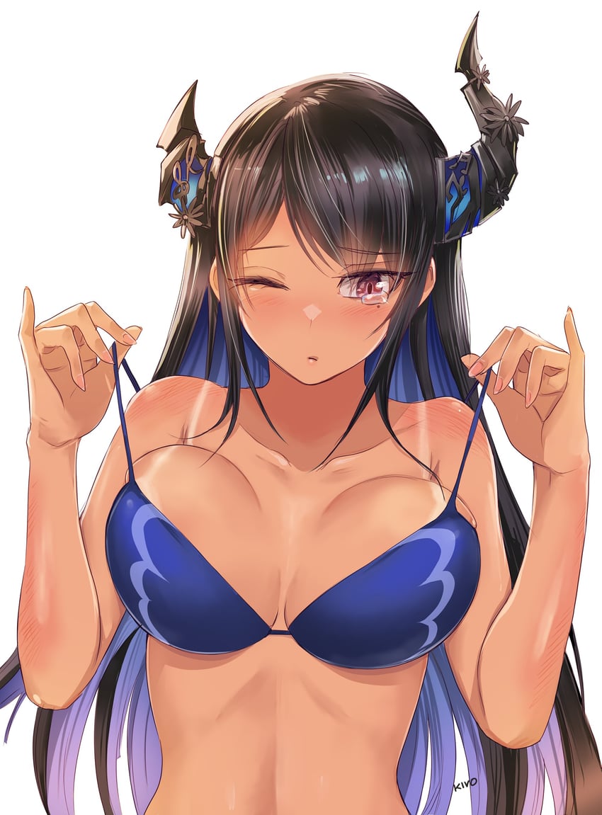 nerissa ravencroft (hololive and 1 more) drawn by kivo