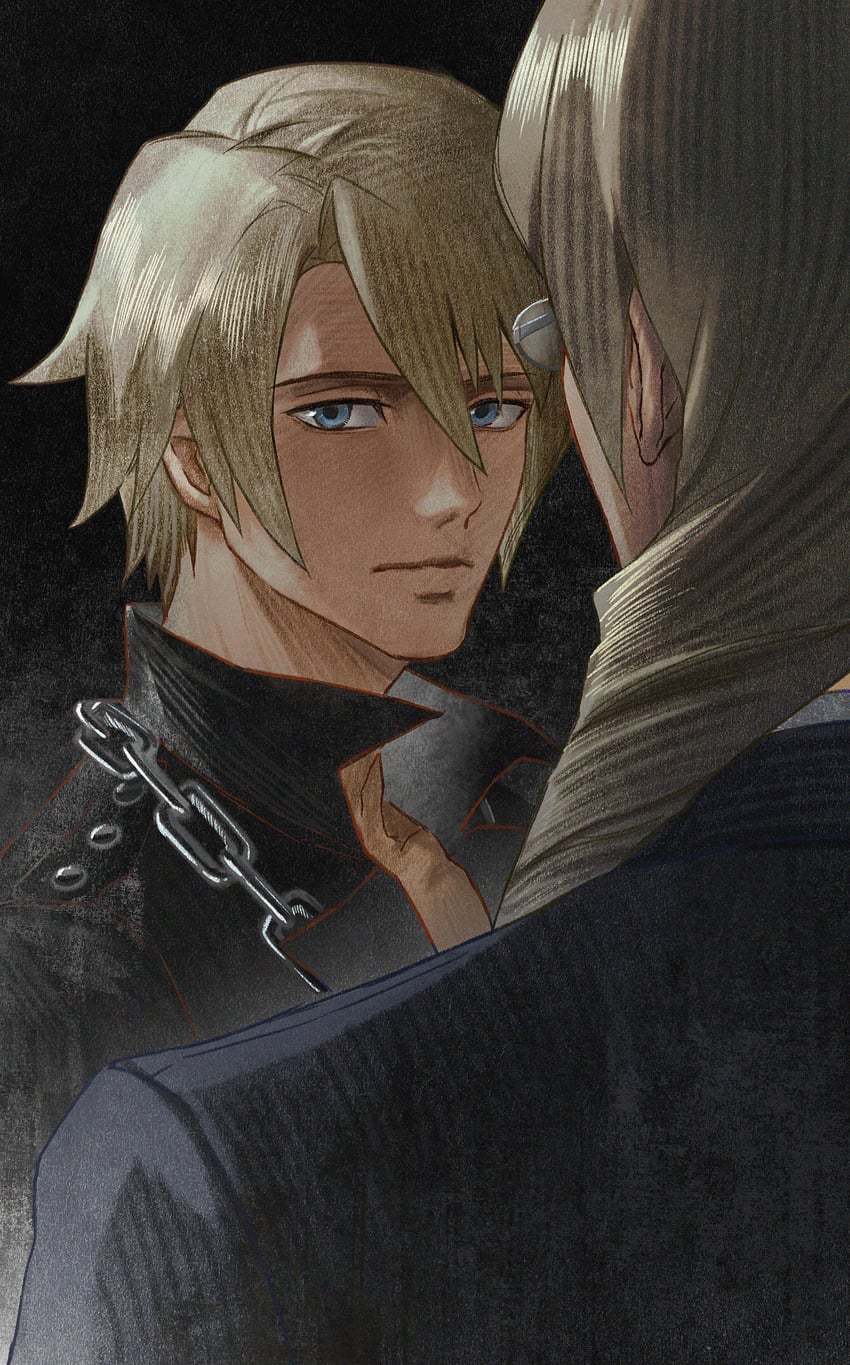 klavier gavin and kristoph gavin (ace attorney and 1 more) drawn by sio2_(whynotkarma)