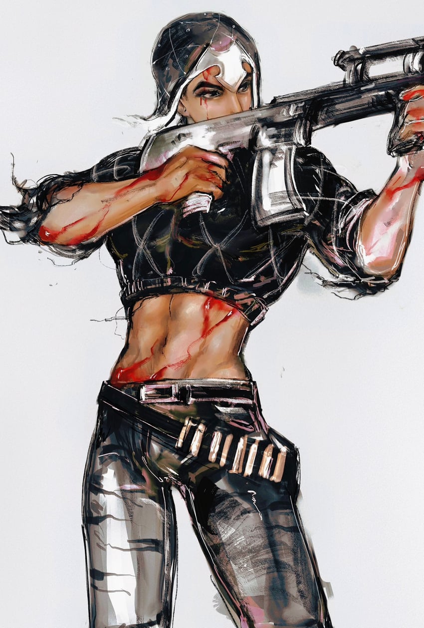 guido mista (jojo no kimyou na bouken and 1 more) drawn by a_io_u
