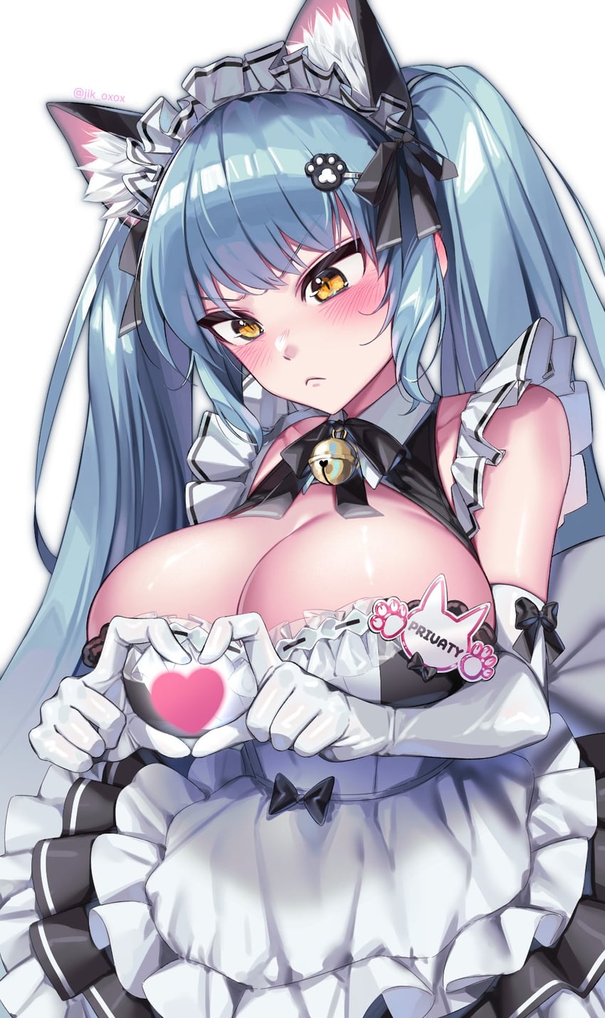 privaty (goddess of victory: nikke) drawn by jik_oxox
