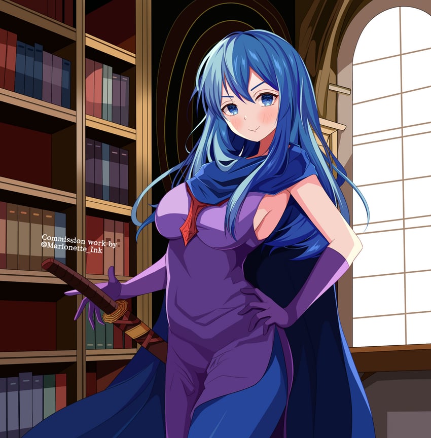 caeda (fire emblem and 2 more) drawn by marion_(marionette_ink)