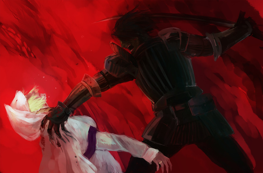 slayer of demons and maiden astraea (demon's souls) drawn by ymd_(artist)
