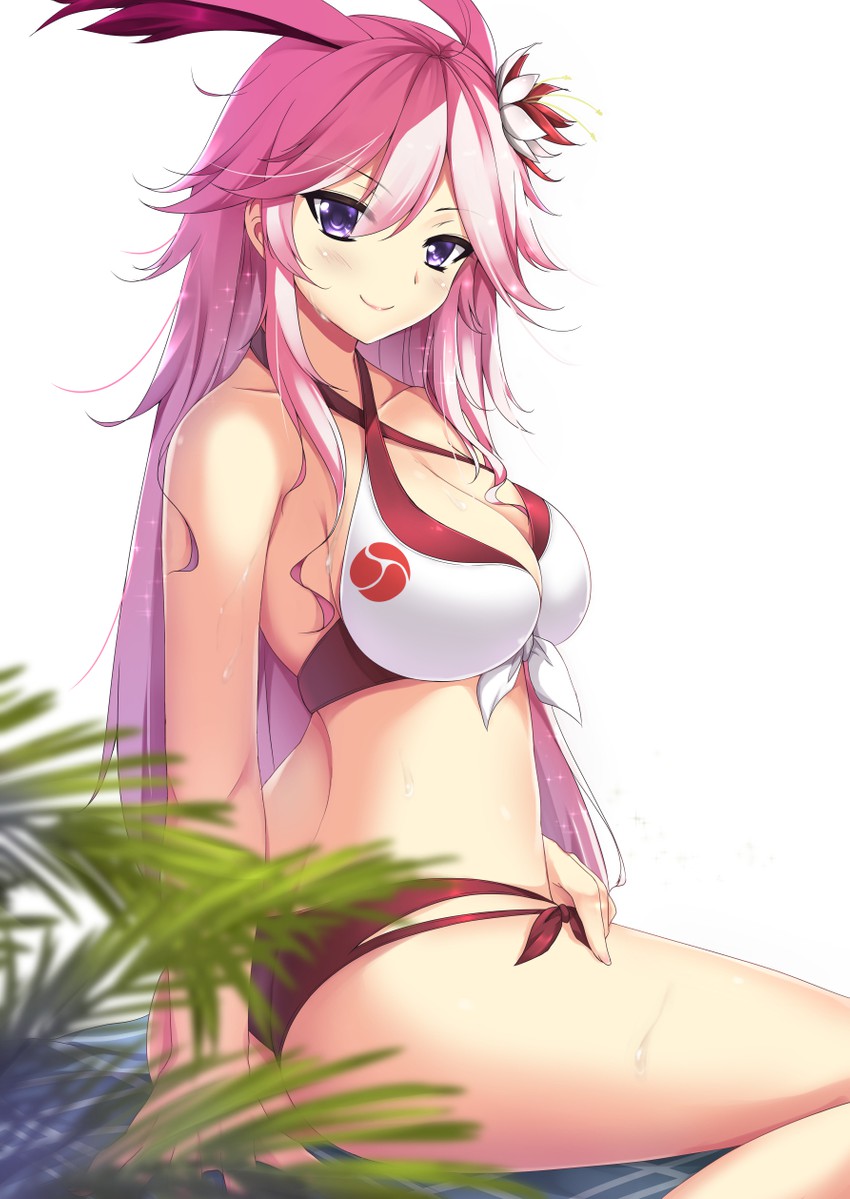 yae sakura (honkai and 2 more) drawn by sheita