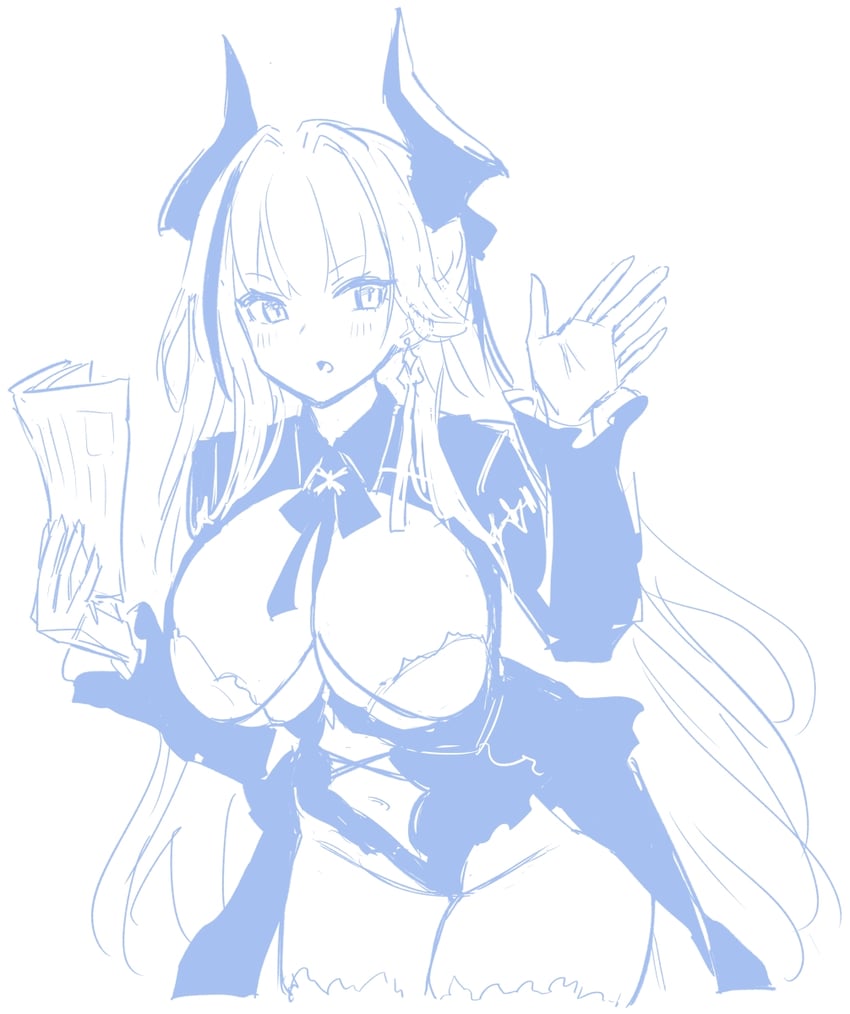 admiral zenker (azur lane and 1 more) drawn by hori_(hori_no_su)