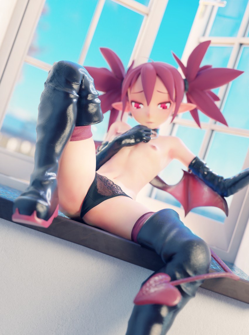 etna (disgaea and 1 more) drawn by beanis