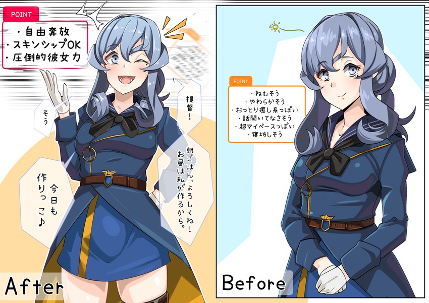 gotland (kantai collection) drawn by konoshige_(ryuun)