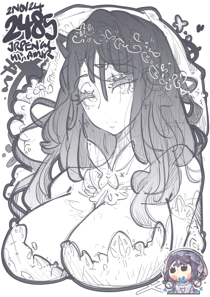 isabel (goddess of victory: nikke) drawn by jrpencil