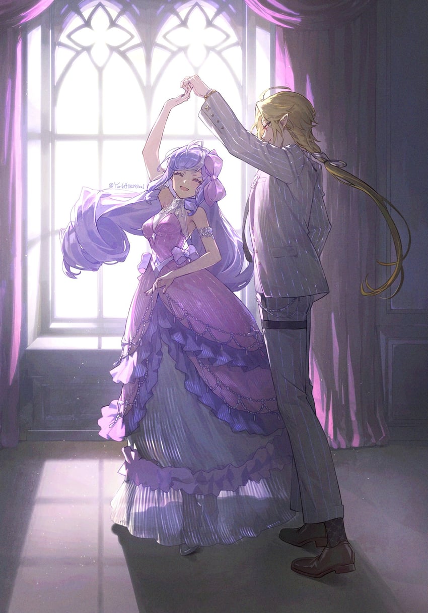 vivian banshee and hugo vlad (zenless zone zero) drawn by yurika48597221