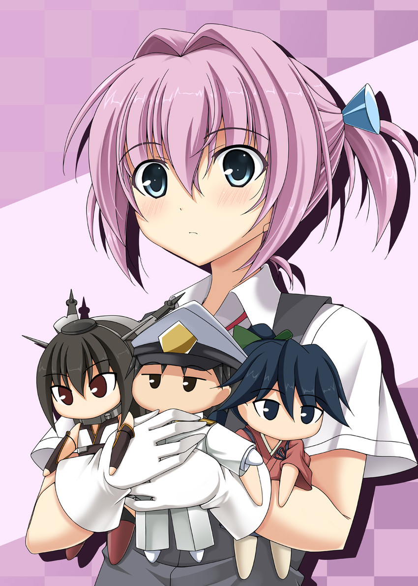admiral, nagato, houshou, and shiranui (kantai collection) drawn by rappa_(rappaya)