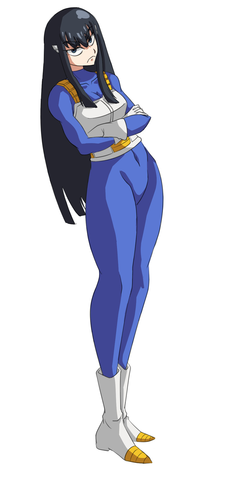 kiryuuin satsuki and vegeta (dragon ball and 2 more)