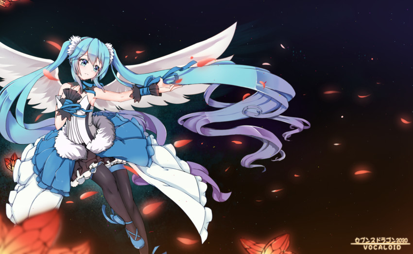 hatsune miku (vocaloid and 2 more) drawn by sugar_sound