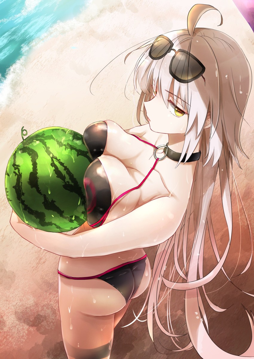 jeanne d'arc alter (fate and 1 more) drawn by emilio_(tetsukazu_no_ao)