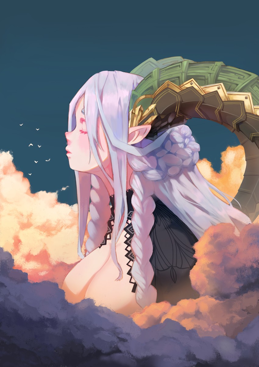 tiamat (fate and 1 more) drawn by jiangyou_gao