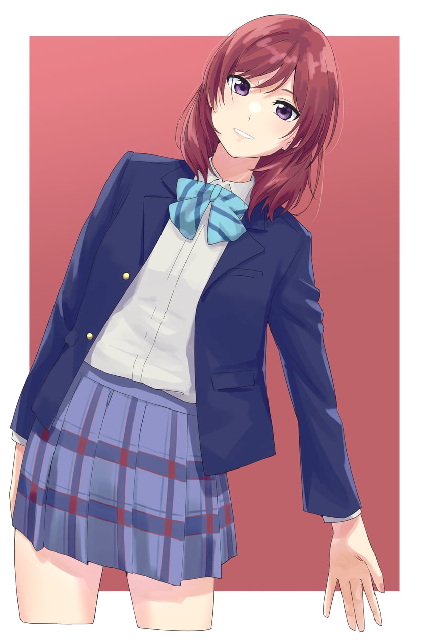 nishikino maki (love live! and 1 more) drawn by s_sho_mkrn