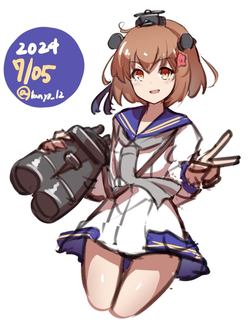 yukikaze and yukikaze kai ni (kantai collection) drawn by tanyou