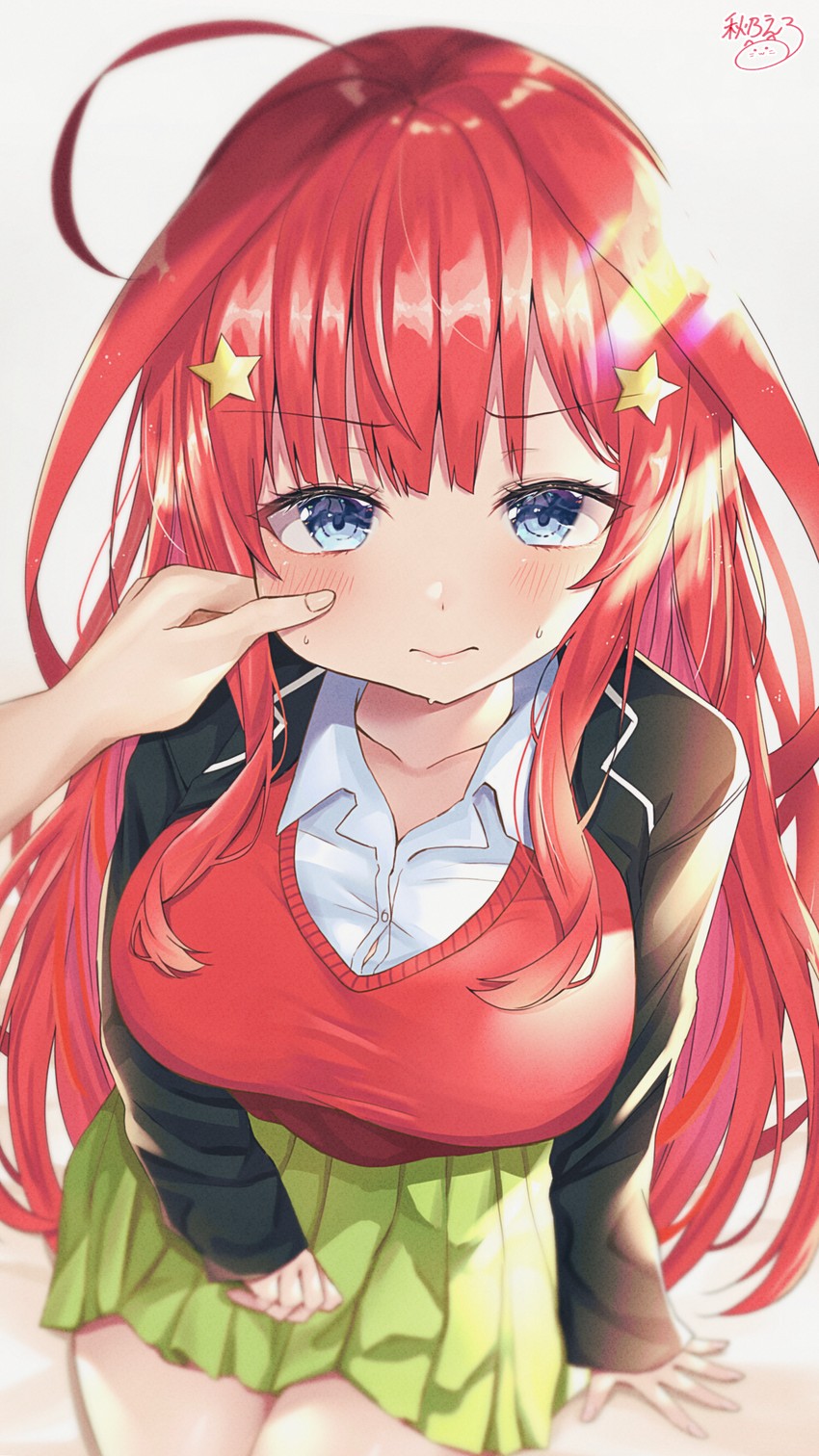 nakano itsuki (go-toubun no hanayome) drawn by akino_ell