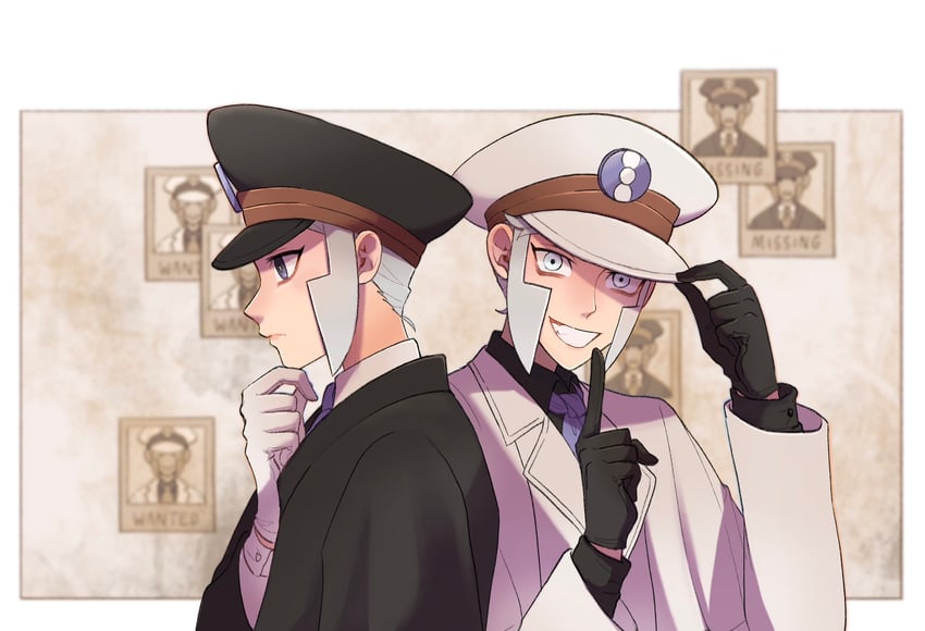 ingo and emmet (pokemon and 1 more) drawn by submashell