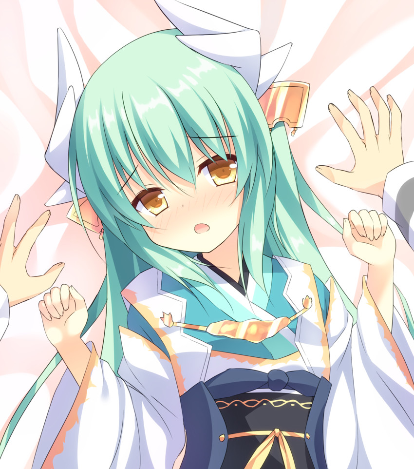 fujimaru ritsuka and kiyohime (fate and 1 more) drawn by minatsuki_kou