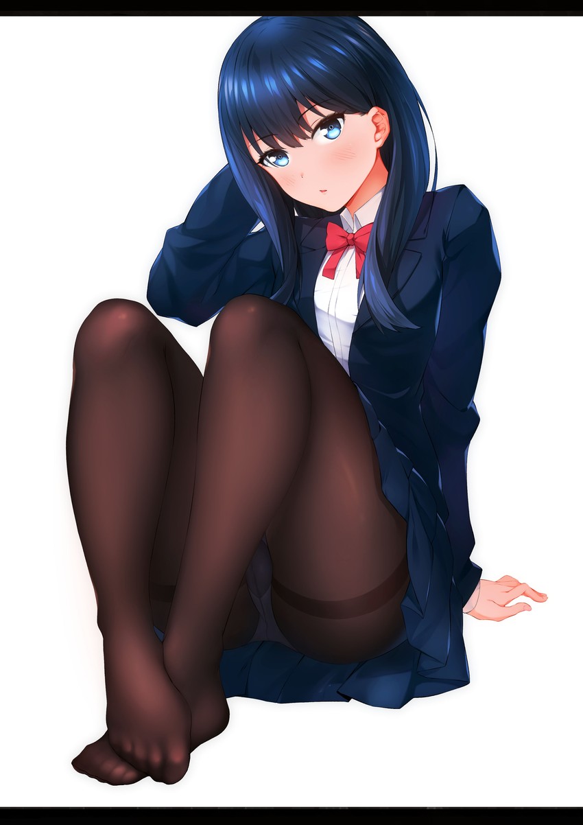 takarada rikka (gridman universe and 1 more) drawn by b3b