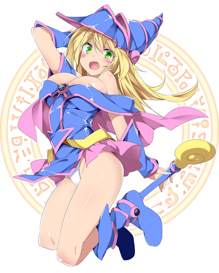 dark magician girl (yu-gi-oh!) drawn by mtu_(orewamuzituda)
