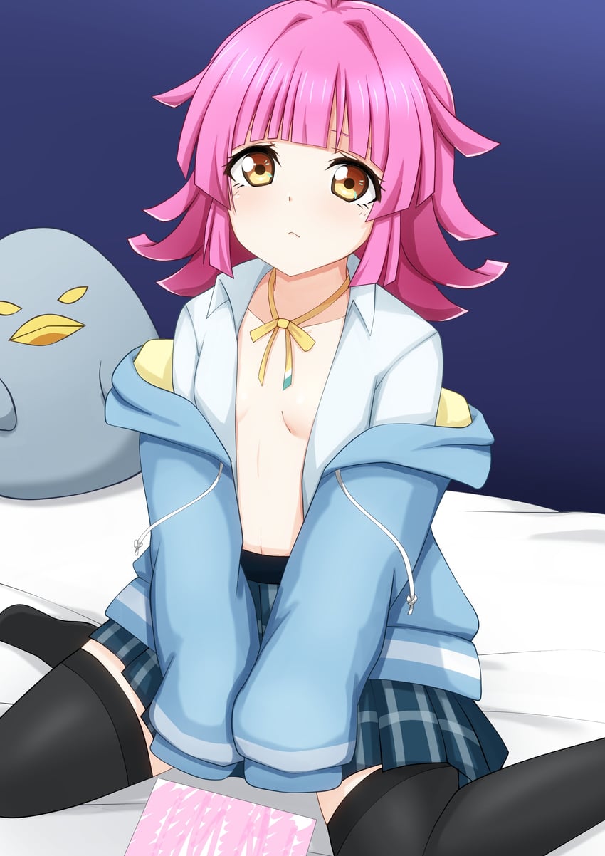 tennoji rina (love live! and 1 more) drawn by kinnikku