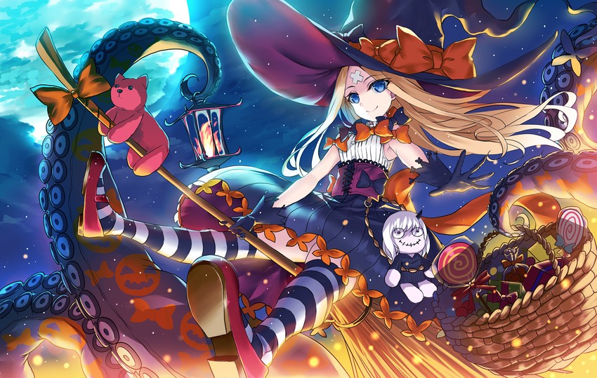 abigail williams and lavinia whateley (fate and 1 more) drawn by morizono_shiki