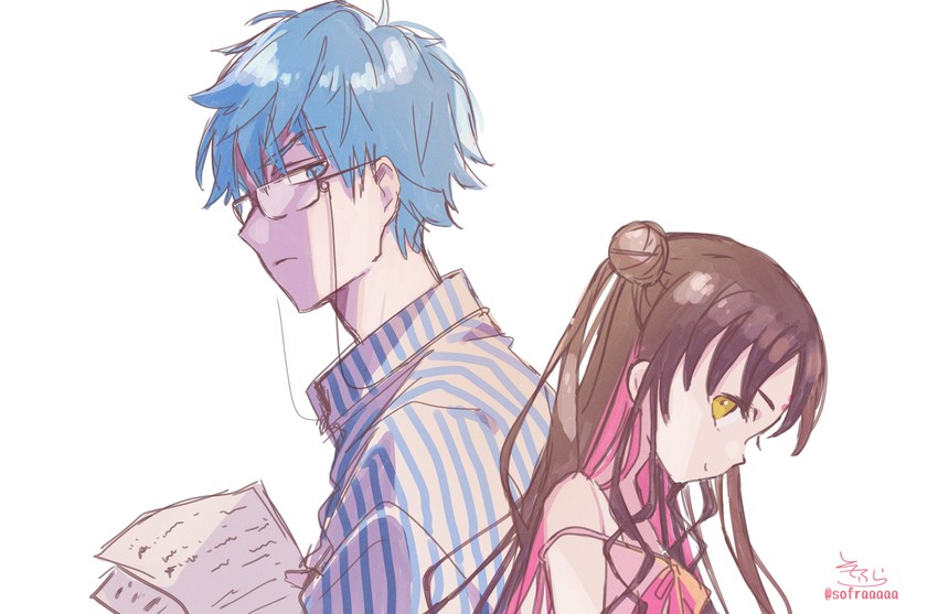 sessyoin kiara and hans christian andersen (fate and 3 more) drawn by sofra