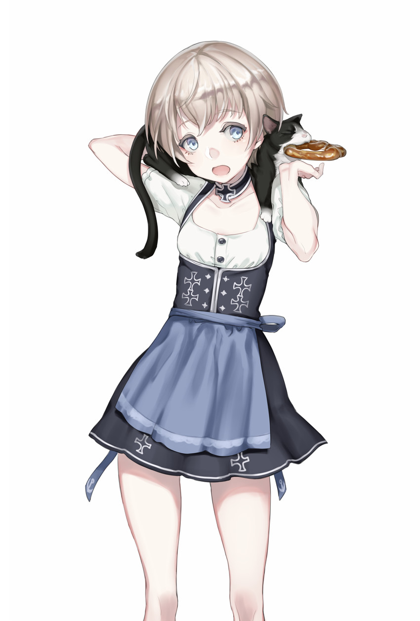 z1 leberecht maass and unsinkable sam (kantai collection) drawn by yuu_(higashi_no_penguin)