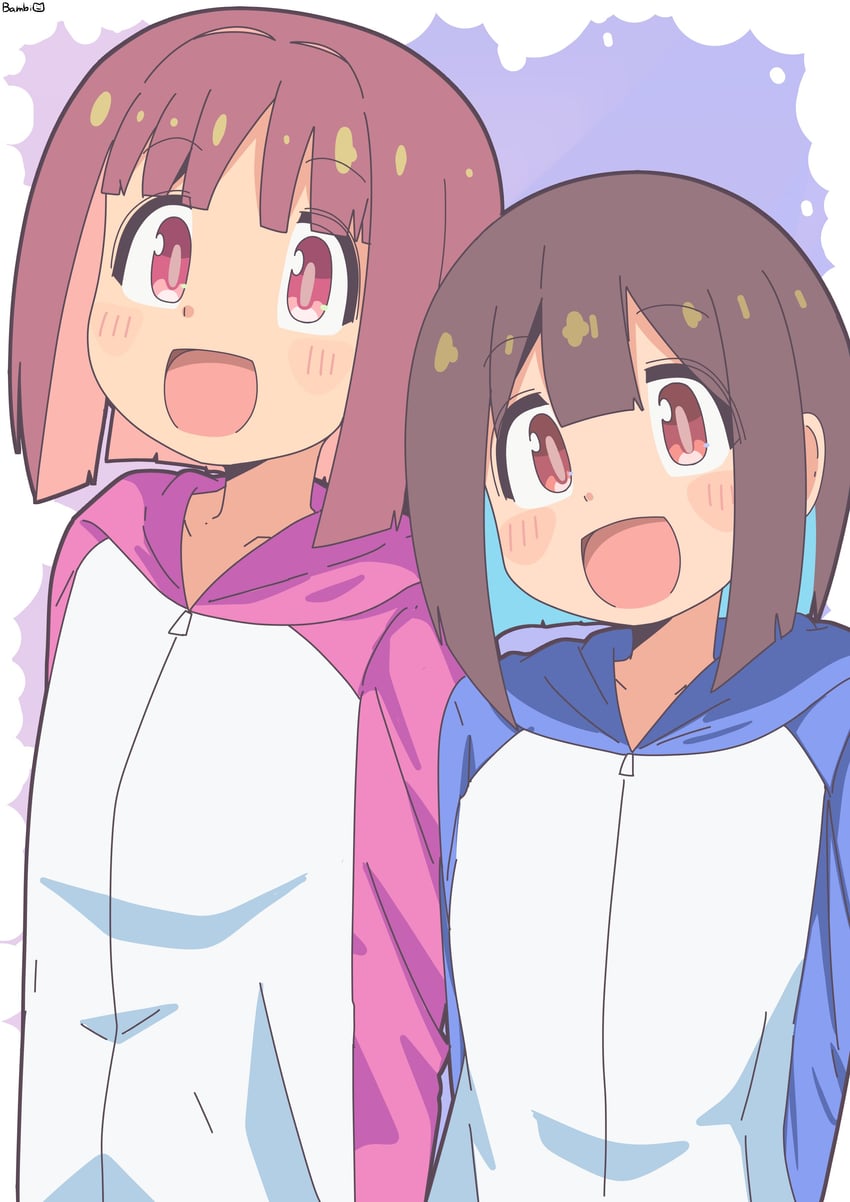hozuki momiji and hozuki kaede (onii-chan wa oshimai!) drawn by bambi2000line