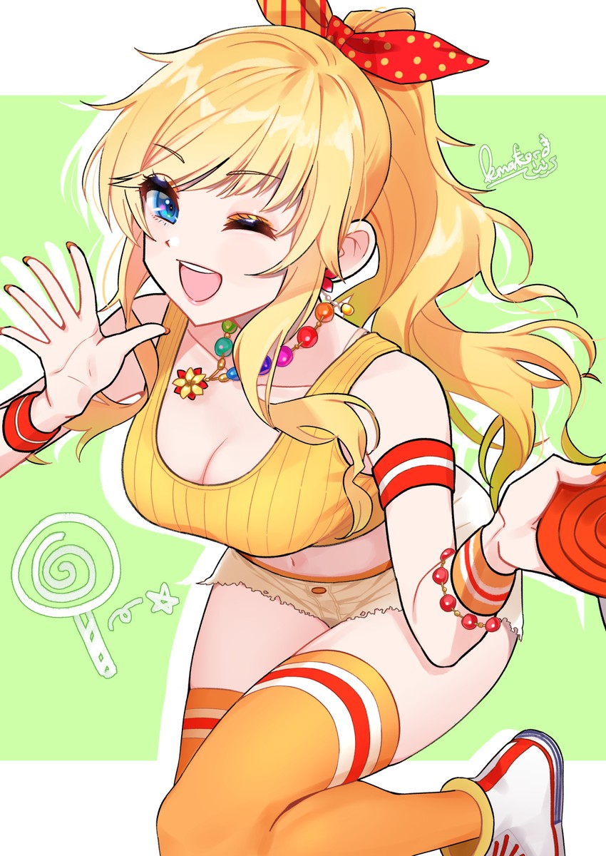 ohtsuki yui (idolmaster and 1 more) drawn by maou_(demonlord)