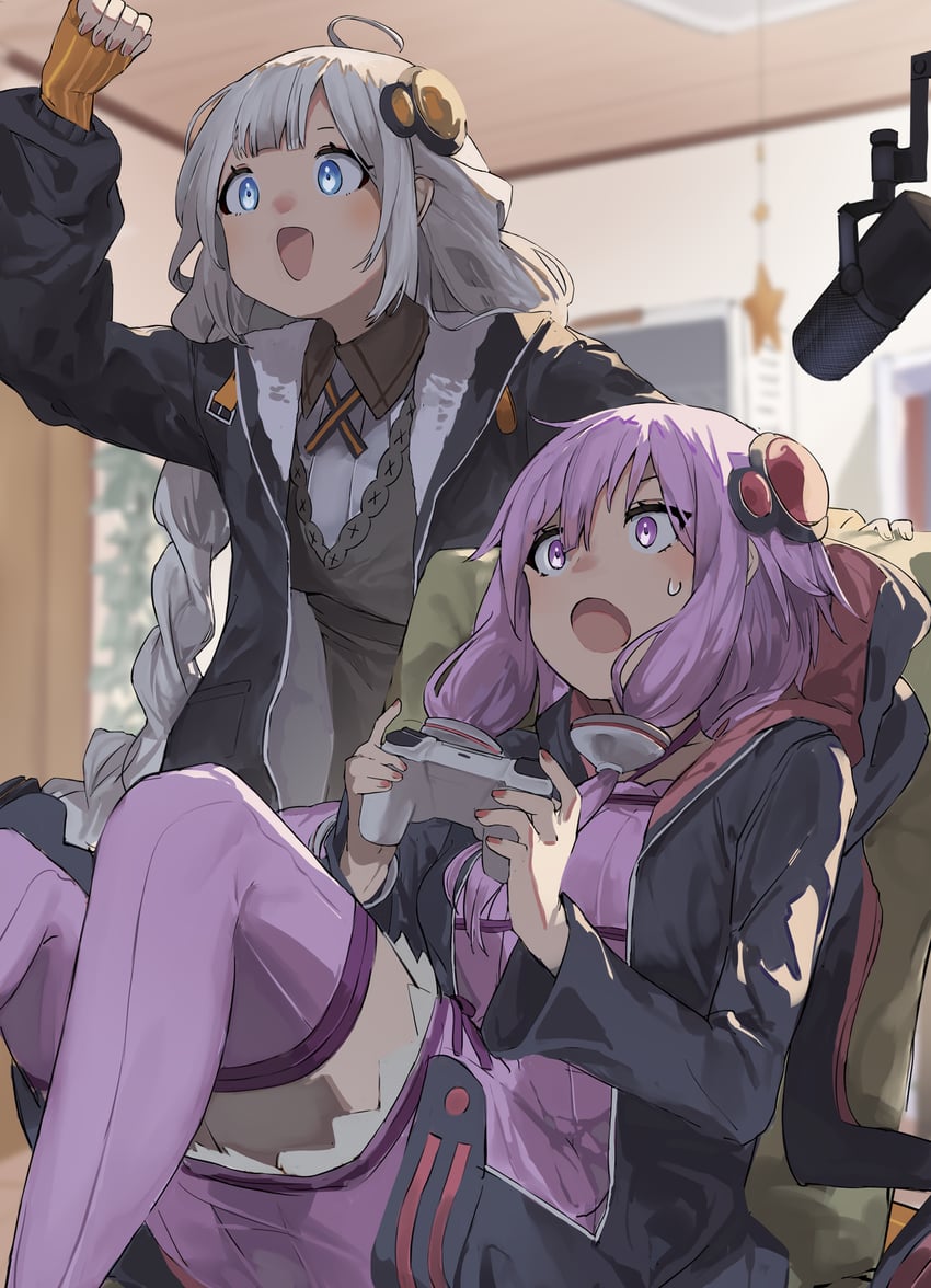 yuzuki yukari and kizuna akari (vocaloid and 1 more) drawn by pocche-ex