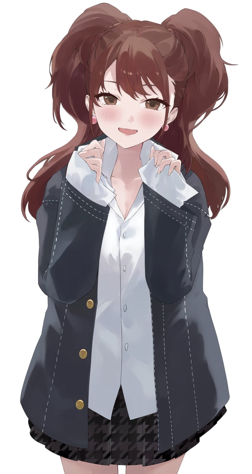 kujikawa rise (persona and 1 more) drawn by konchi_(63438789)
