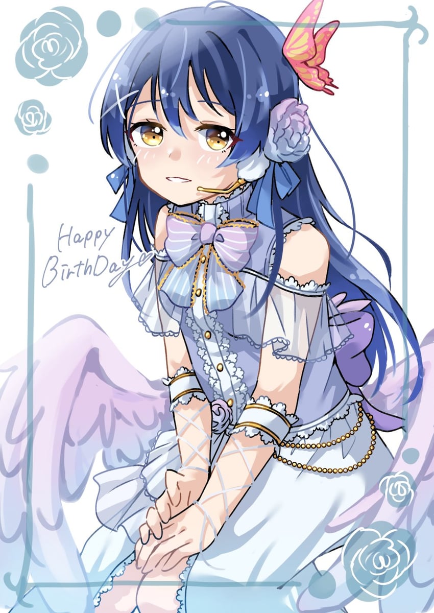 sonoda umi (love live! and 2 more) drawn by prr_1101