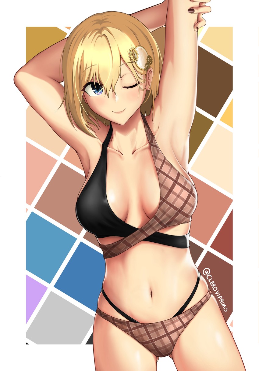 watson amelia (hololive and 1 more) drawn by clero_(viprimo)
