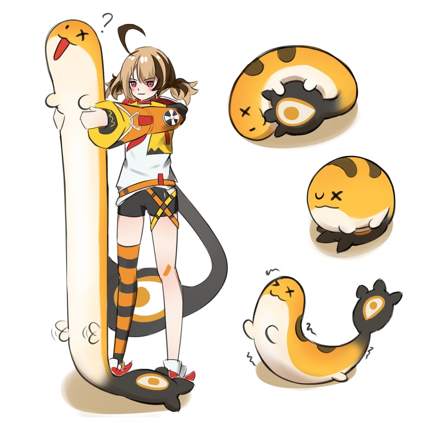 gigi murin and grem (hololive and 1 more) drawn by kooi_koyume