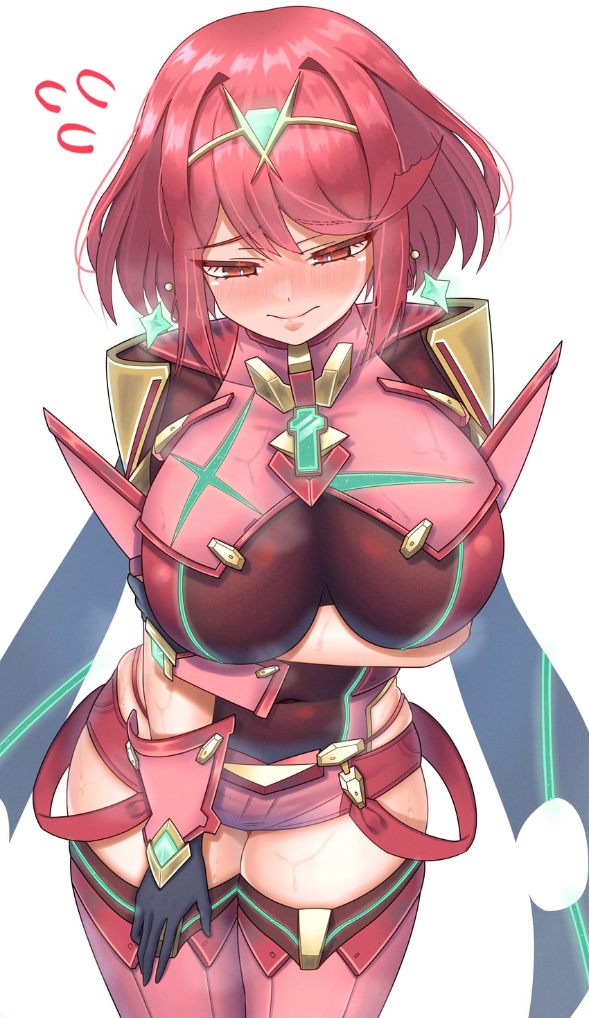pyra (xenoblade chronicles and 1 more) drawn by meipasuye