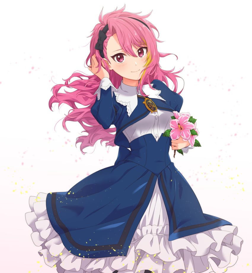 maihama ayumu (idolmaster and 2 more) drawn by shiro_(ongrokm)