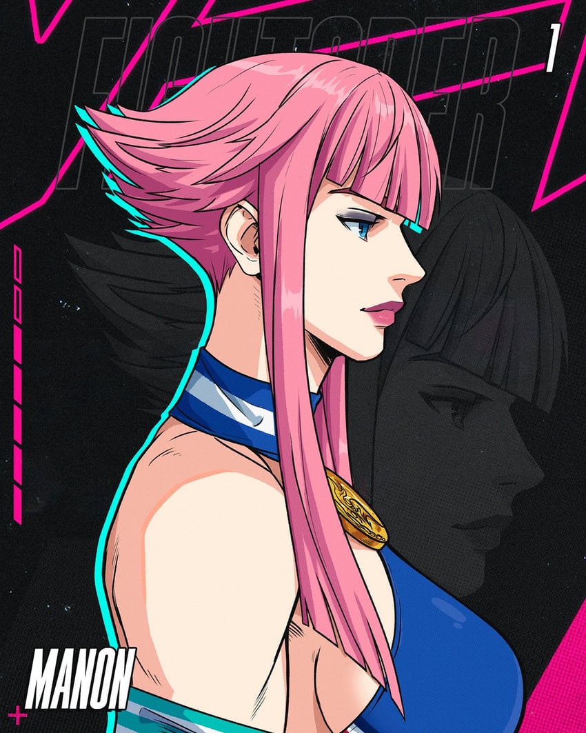 manon legrand (street fighter and 1 more) drawn by jhony_caballero