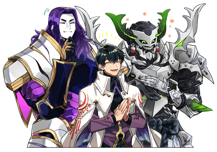 itou kashitarou, hattori takeo, and imagawa yoshimoto (fate and 1 more) drawn by yuu_(areruya)