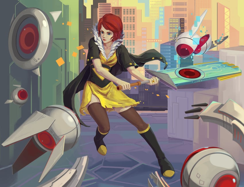 red and the transistor (transistor) drawn by 897284047