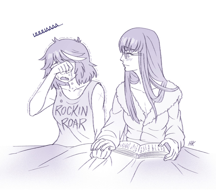 matoi ryuuko and kiryuuin satsuki (kill la kill) drawn by herokick