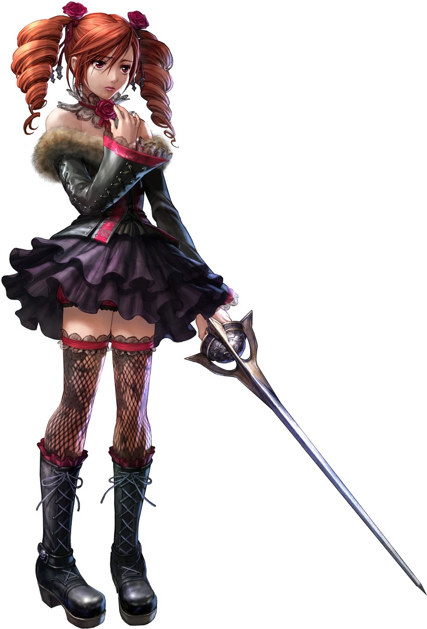 amy sorel (soulcalibur and 1 more) drawn by kawano_takuji