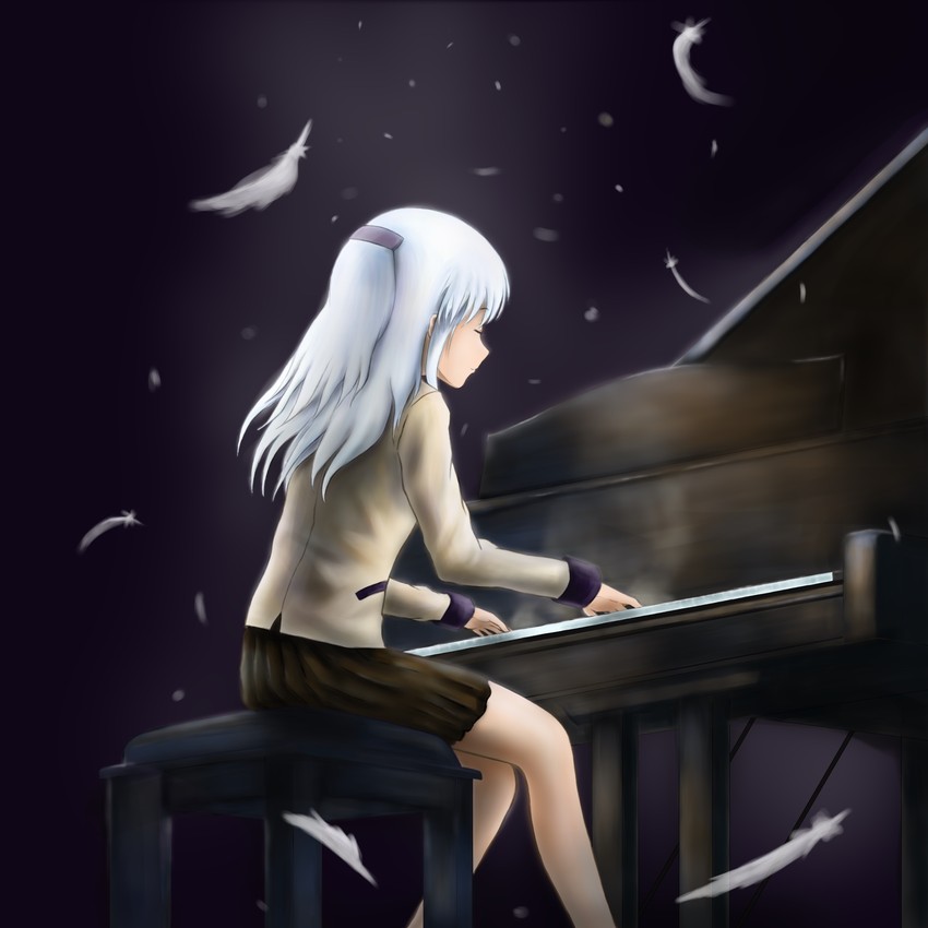 tachibana kanade (angel beats! and 1 more) drawn by 531314802