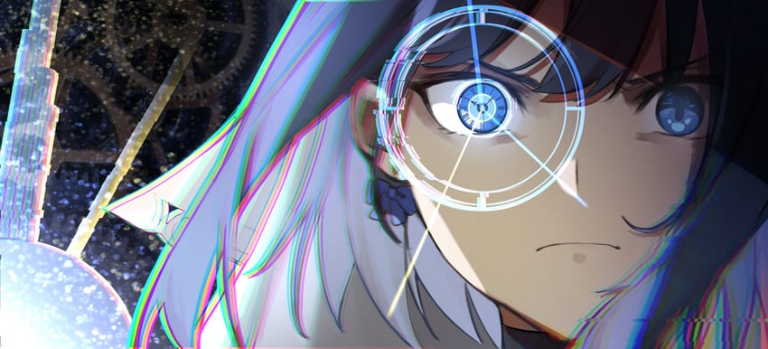 ouro kronii (hololive and 1 more) drawn by rakku_(rkrmz0n)