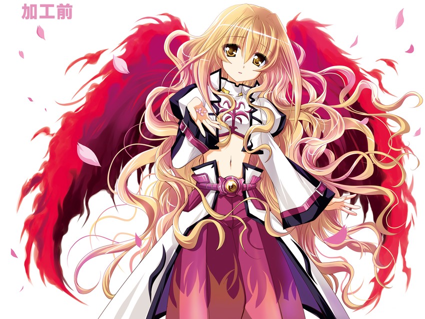 yuri eberwein (lyrical nanoha and 4 more) drawn by kanna_(plum)