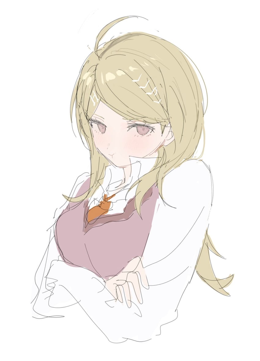 akamatsu kaede (danganronpa and 1 more) drawn by nokoru_sora