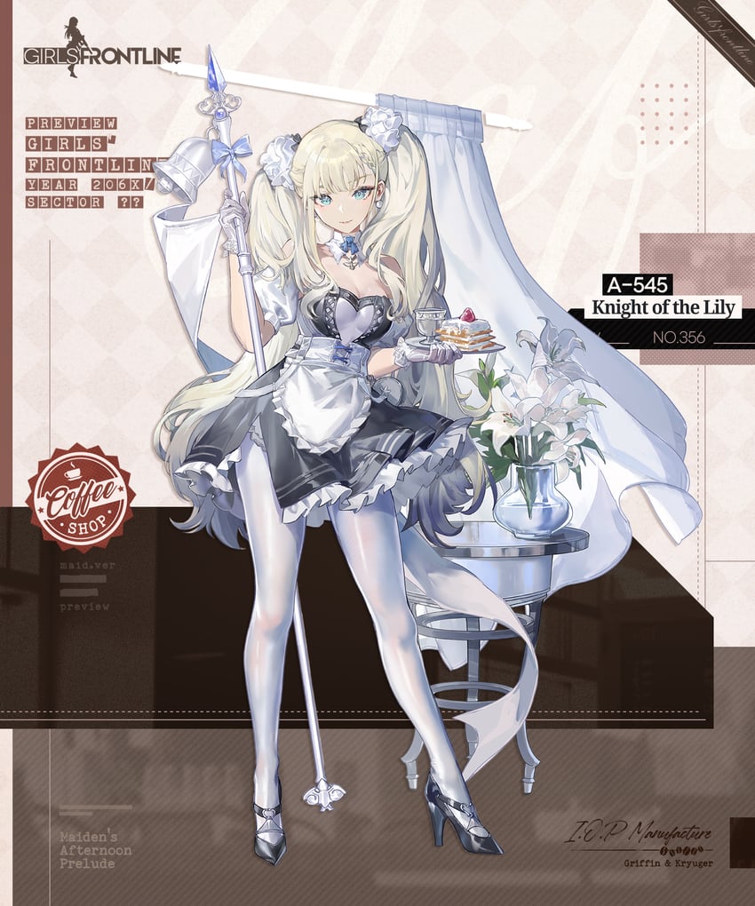 a-545 (girls' frontline) drawn by messikid